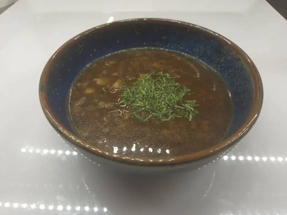 <span style="font-weight: 700;">Грибной суп с перловкой и белыми грибами<br></span>